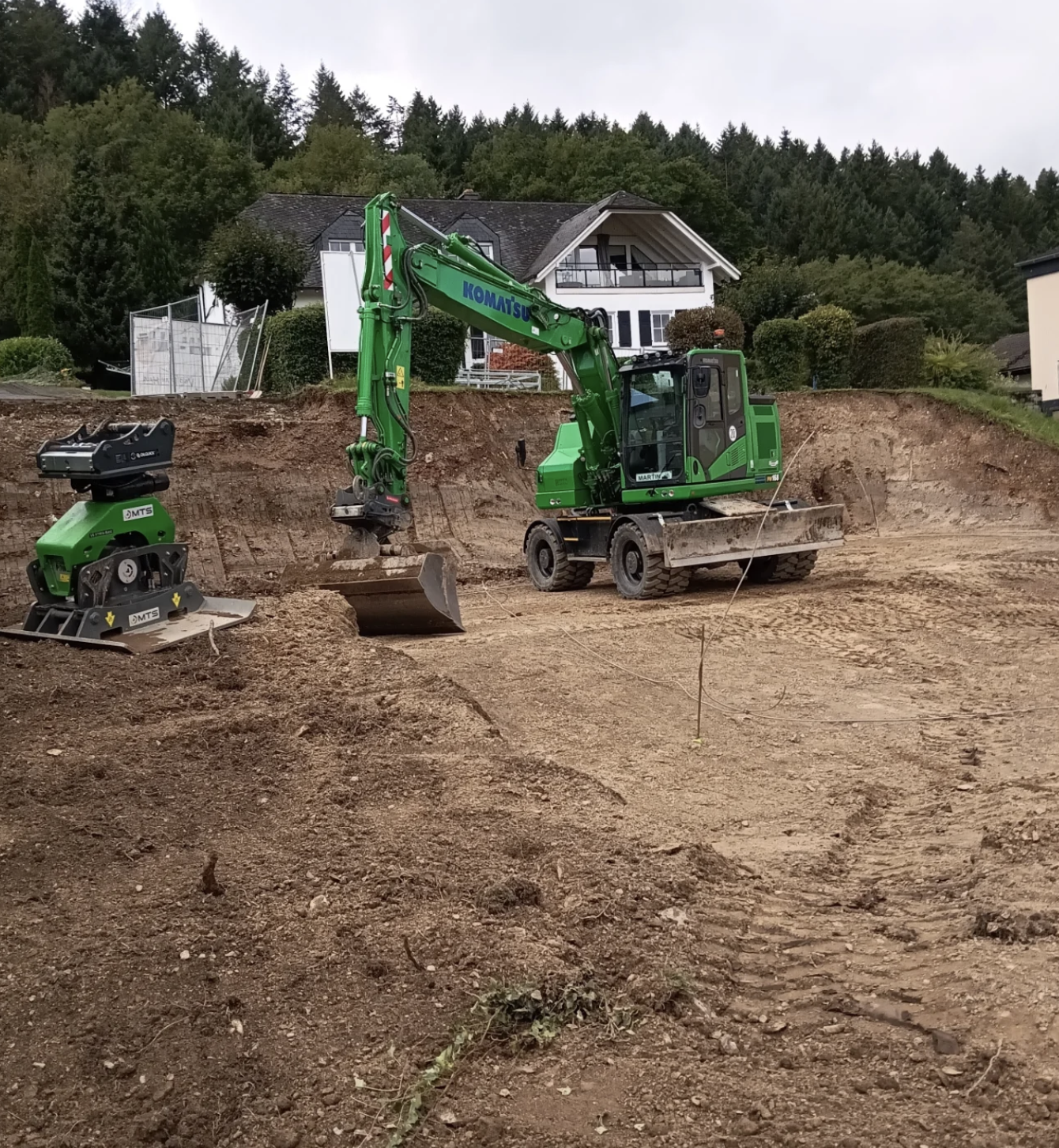 Planieren & Verfüllen